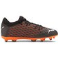 Futbola apavi - Puma Future 6.4 FG AG JR Black Orange cena un informācija | Futbola apavi | 220.lv