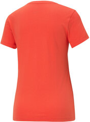 Puma Футболки Ess Logo Tee Red цена и информация | Женские блузки, рубашки | 220.lv