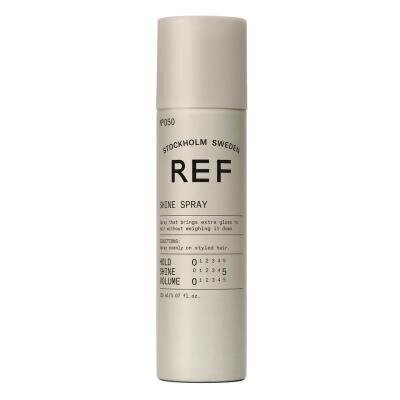 REF 050 Shine Spray frizūras nobeiguma spīduma sprejs, 150 ml cena un informācija | Matu veidošanas līdzekļi | 220.lv