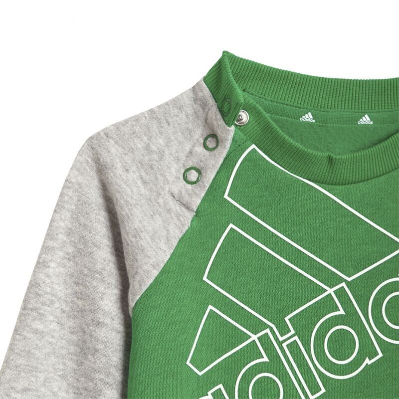 Sporta tērps bērniem - Adidas I Bl Fl Jog Grey Green cena un informācija | Komplekti zēniem | 220.lv