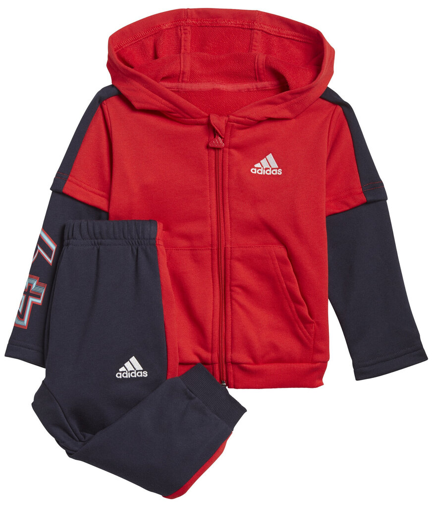 Sporta tērps zēniem - Adidas I Bold 49 Set Red Blue cena un informācija | Komplekti zēniem | 220.lv