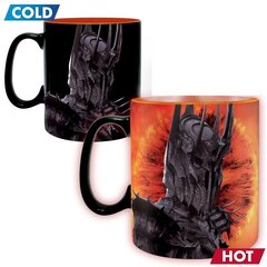 Lord of the Rings - Sauron Heat Change Mug, 460ml цена и информация | Атрибутика для игроков | 220.lv