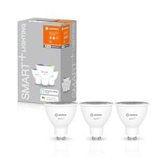 Viedā LED spuldze Ledvance Smart Spot GU10 5W 350lm, 3 gab цена и информация | Лампочки | 220.lv