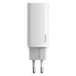 Lādētājs Baseus GaN2 Lite, 65W USB / USB Typ C, 3.0 (gallija nitrīds), balts (CCGAN2L-B02) cena un informācija | Lādētāji un adapteri | 220.lv