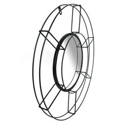 Spogulis Homede Tesia, 56x56, melns cena un informācija | Spoguļi | 220.lv