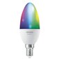 Viedā LED spuldze Ledvance Smart Candle E14 5W 470lm, 3 gab цена и информация | Spuldzes | 220.lv