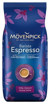 Movenpick Espresso Kafijas pupiņas, 1 kg cena un informācija | Kafija, kakao | 220.lv