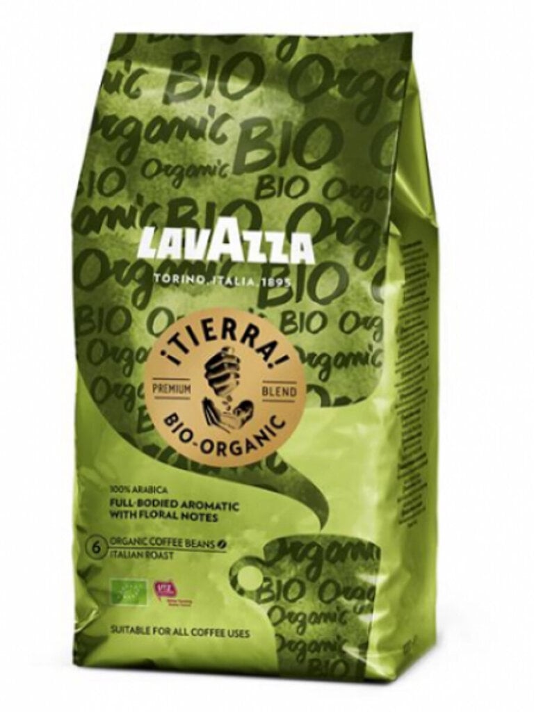 Lavazza Tierra Bio-Organic kafijas pupiņas, 1 kg цена и информация | Kafija, kakao | 220.lv