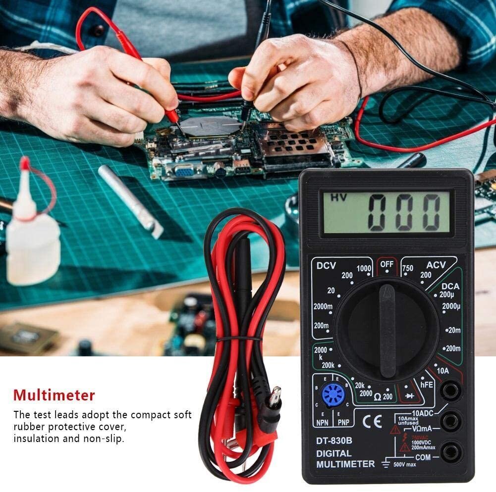 Digitālais multimetru testeris ar LCD signālu cena un informācija | Rokas instrumenti | 220.lv