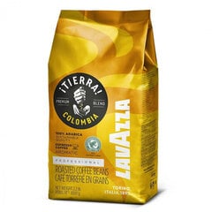 Kafijas pupiņas Lavazza Tierra Colombia, 1 kg cena un informācija | Kafija, kakao | 220.lv
