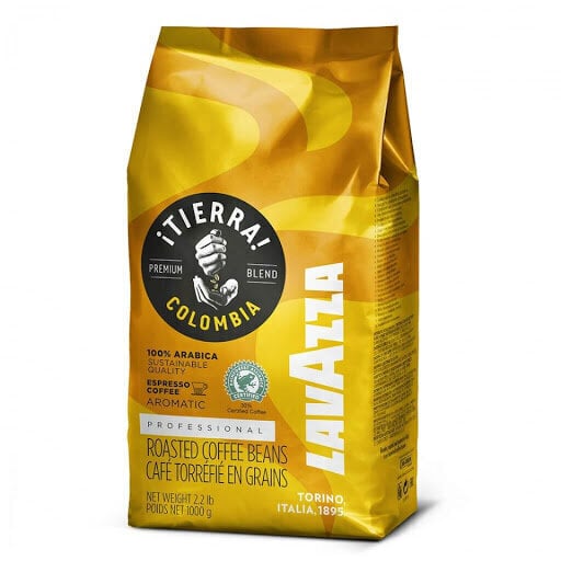 Kafijas pupiņas Lavazza Tierra Colombia, 1 kg цена и информация | Kafija, kakao | 220.lv
