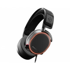 SteelSeries Arctis Pro Black  цена и информация | Наушники с микрофоном Asus H1 Wireless Чёрный | 220.lv