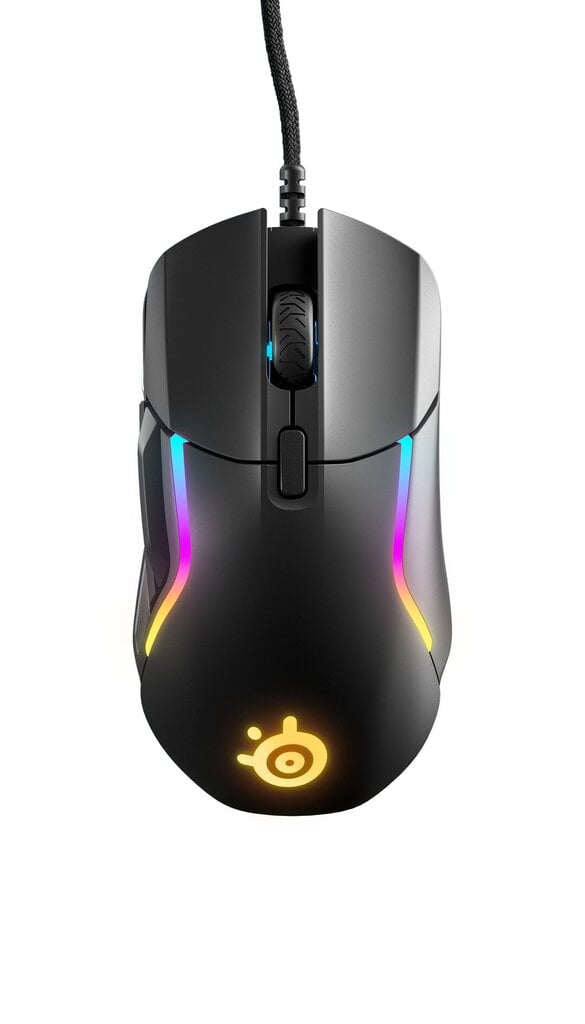 SteelSeries Rival 5, melns cena un informācija | Peles | 220.lv