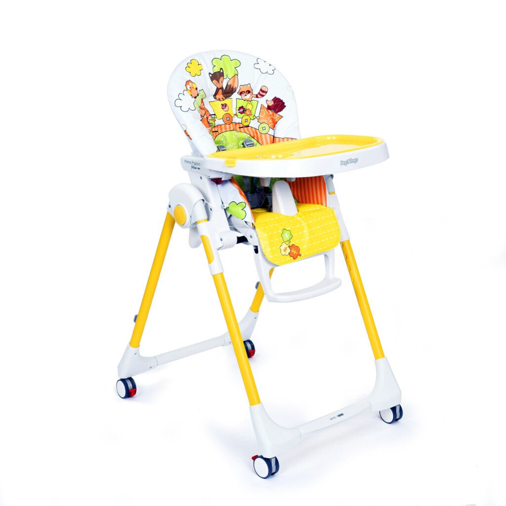 Peg Perego daudzfunkcionāls barošanas krēsls Prima Pappa Follow Me, Fox & Friends cena un informācija | Barošanas krēsli | 220.lv