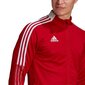 Džemperis vīriešiem Adidas Tiro 21 Track M GM7308 77809, sarkans cena un informācija | Vīriešu jakas | 220.lv