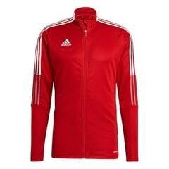 Džemperis vīriešiem Adidas Tiro 21 Track M GM7308 77809, sarkans цена и информация | Мужские толстовки | 220.lv