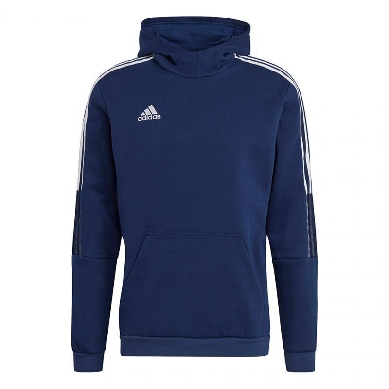 Džemperis vīriešiem Adidas Tiro 21 Sweat Hoody M GH4464 77812, zils cena un informācija | Vīriešu jakas | 220.lv