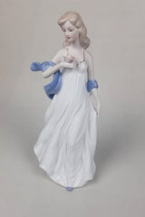 Porcelāna figuriņa "Meitene" - ~29x10 cm цена и информация | Детали интерьера | 220.lv