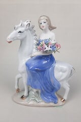 Porcelāna figuriņa "Meitene" - ~29x10 cm цена и информация | Детали интерьера | 220.lv