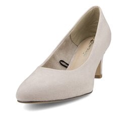 Женские туфли на высоком каблуке Tamaris, бежевые цена и информация | Женская обувь | 220.lv