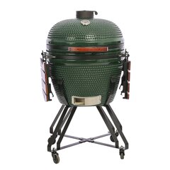 Keramikas grils TunaBone Kamado classic XL, 66 cm, zaļš cena un informācija | Grili | 220.lv