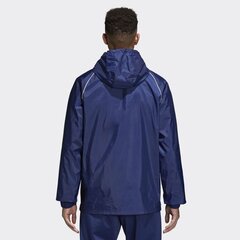 Jaka vīriešiem Adidas CORE 18 RN JKT CV3694, zila цена и информация | Мужские куртки | 220.lv