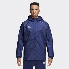 Куртка мужская Adidas CORE 18 RN JKT CV3694, синяя цена и информация | Мужские куртки | 220.lv