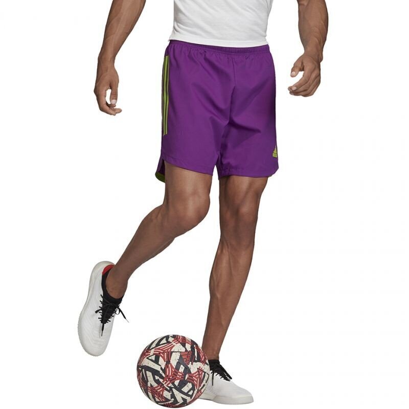 Sporta šorti vīriešiem Adidas Condivo 20, violeti цена и информация | Sporta apģērbs vīriešiem | 220.lv