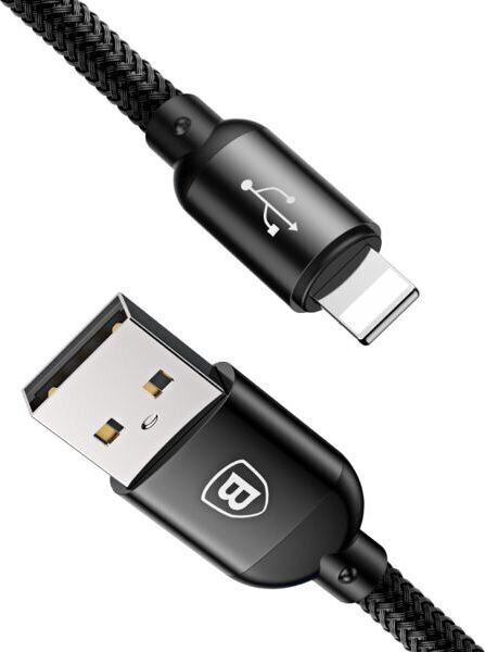 Baseus 3in1 kabelis USB-C / Lightning / Micro 3,5A 0,3m melns цена и информация | Savienotājkabeļi | 220.lv