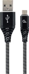 Gembird CC-USB2B-AMLM-2M-BW2 цена и информация | Кабели и провода | 220.lv