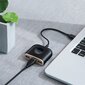 Baseus Square Round USB Adapter, HUB USB 3.0 to 1x USB 3.0 + 3x USB 2.0.1m (Black) цена и информация | Savienotājkabeļi | 220.lv