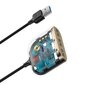 Baseus Square Round USB Adapter, HUB USB 3.0 to 1x USB 3.0 + 3x USB 2.0.1m (Black) cena un informācija | Savienotājkabeļi | 220.lv