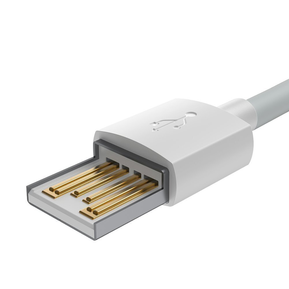 Baseus 2x set USB - Lightning cable fast charging Power Delivery 1,5 m white (TZCALZJ-02) цена и информация | Savienotājkabeļi | 220.lv