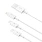 Baseus Superior Cable USB - Lightning / micro USB / USB Type 3,5 A 1,5m White (CAMLTYS-02) cena un informācija | Savienotājkabeļi | 220.lv