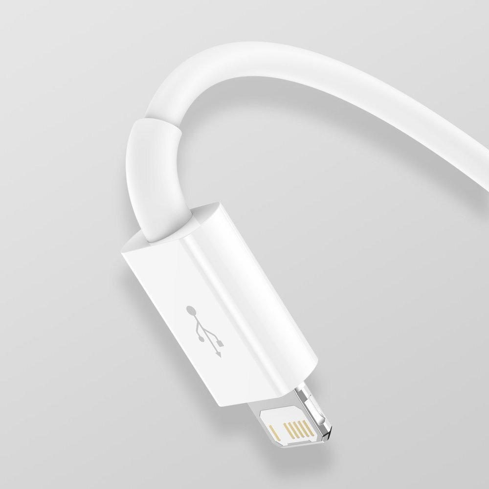 Baseus Superior Cable USB - Lightning / micro USB / USB Type 3,5 A 1,5m White (CAMLTYS-02) cena un informācija | Savienotājkabeļi | 220.lv