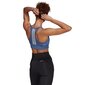 Sporta krūšturis sievietēm Adidas 3-Stripes Sport Bra Top W GL3808, zils цена и информация | Krūšturi | 220.lv