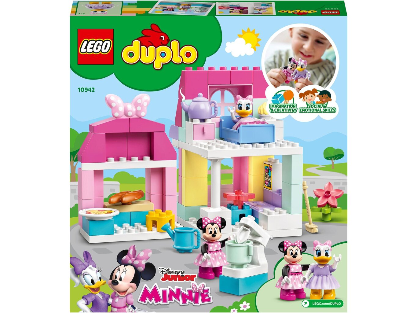 10942 LEGO® DUPLO Raktuvju māja un kafejnīca цена и информация | Konstruktori | 220.lv