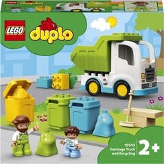 10945 LEGO® DUPLO Pilsētas atkritumu savācējs cena un informācija | Konstruktori | 220.lv