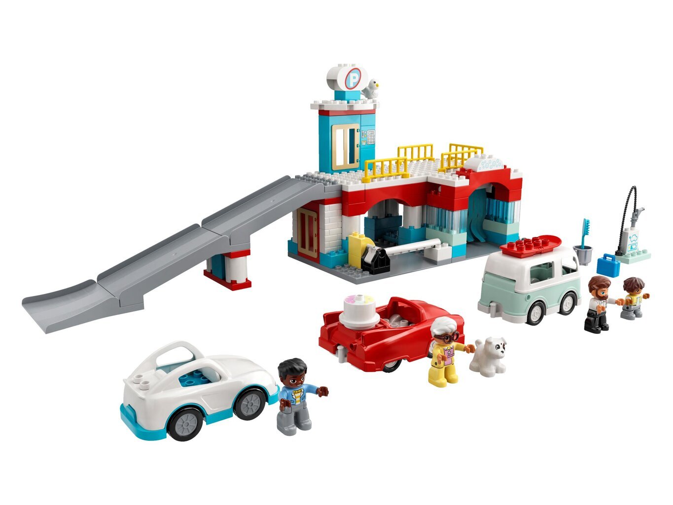 10948 LEGO® DUPLO Auto garāža un veļas mazgātava цена и информация | Konstruktori | 220.lv