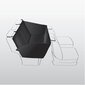 TRIXIE Auto sēdekļa pārvalks, ar sāniem, sadalīts 1.50x1.35 m, melns cena un informācija | Ceļojumu piederumi | 220.lv