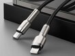 USB-C cable for Lightning Baseus Cafule, PD, 20W, 2m (black) цена и информация | Savienotājkabeļi | 220.lv