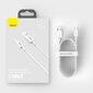 Baseus Superior Series Fast Charging Data Cable USB - USB Type C 66 W 6A 1 m White (CATYS-02) cena un informācija | Savienotājkabeļi | 220.lv