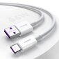 Baseus Superior Series Fast Charging Data Cable USB - USB Type C 66 W 6A 1 m White (CATYS-02) цена и информация | Savienotājkabeļi | 220.lv