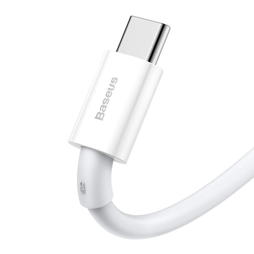 Baseus Superior Series Cable USB to USB-C, 66W, 2m (white) цена и информация | Savienotājkabeļi | 220.lv