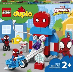 10940 LEGO® DUPLO Zirnekļcilvēka štābs cena un informācija | Konstruktori | 220.lv
