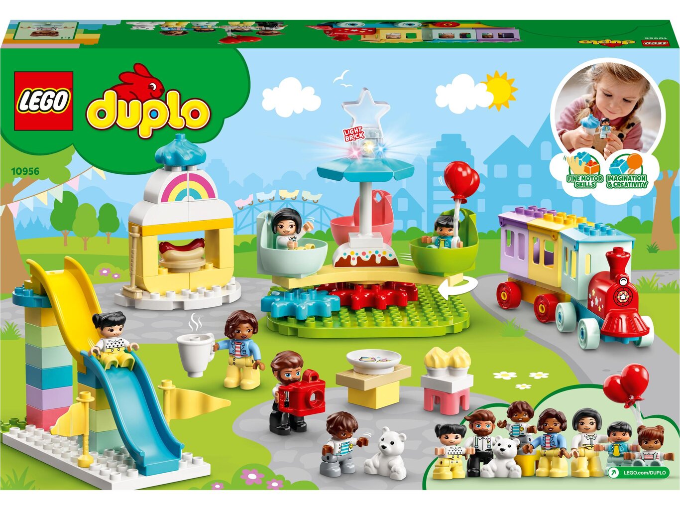 10956 LEGO® DUPLO Atrakciju parks цена и информация | Konstruktori | 220.lv