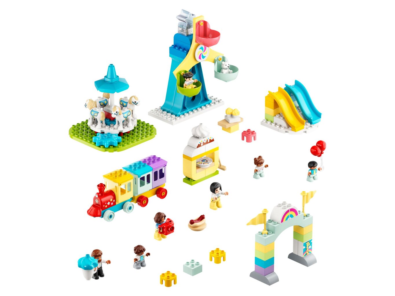 10956 LEGO® DUPLO Atrakciju parks cena un informācija | Konstruktori | 220.lv