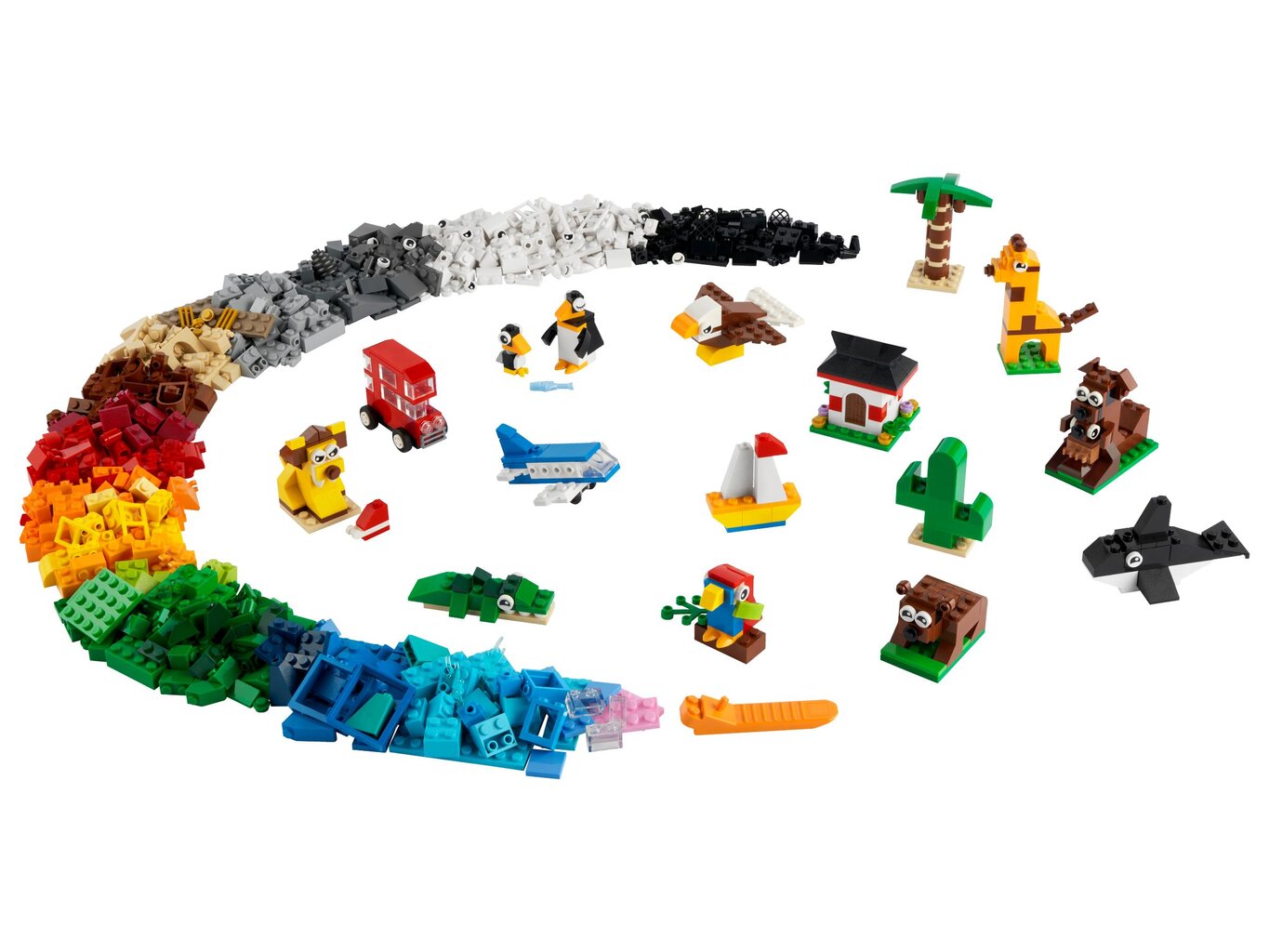 11015 LEGO® Classic Apkārt pasaulei cena un informācija | Konstruktori | 220.lv