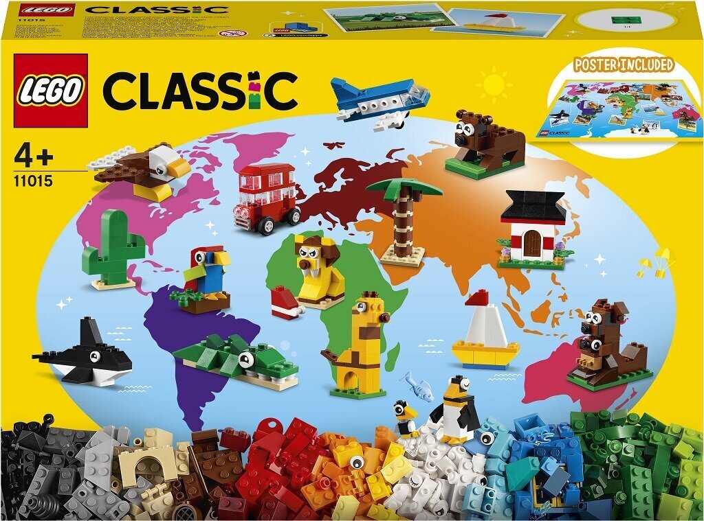 11015 LEGO® Classic Apkārt pasaulei цена и информация | Konstruktori | 220.lv