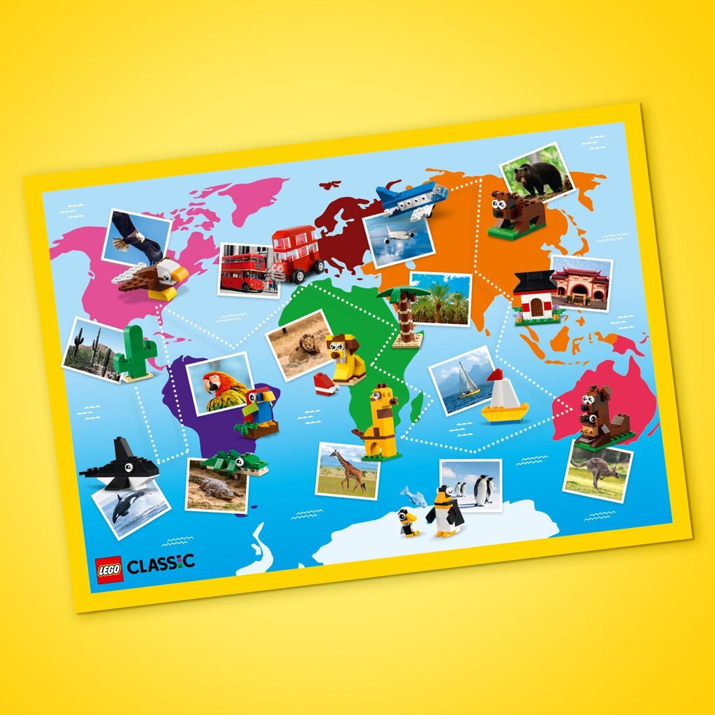 11015 LEGO® Classic Apkārt pasaulei cena un informācija | Konstruktori | 220.lv